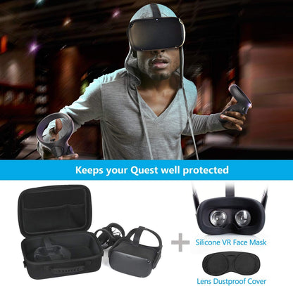 Hard Case for Meta Quest for Oculus Quest VR